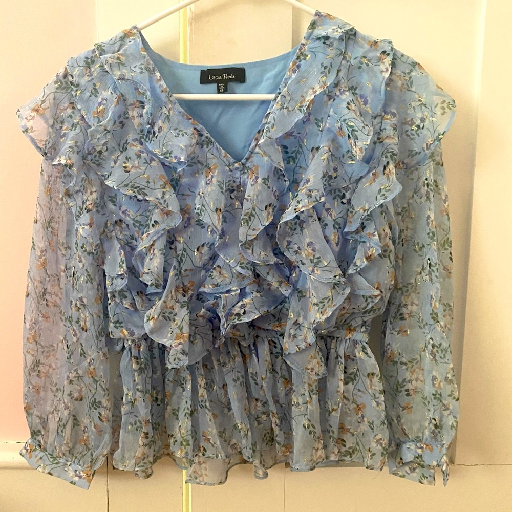 Blue blouse